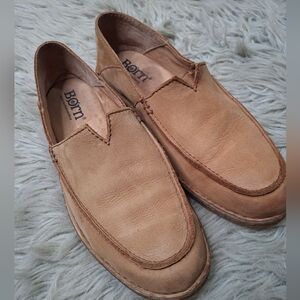 Born Stewie II Tan Leather Slip-ons Men's Size 9.5